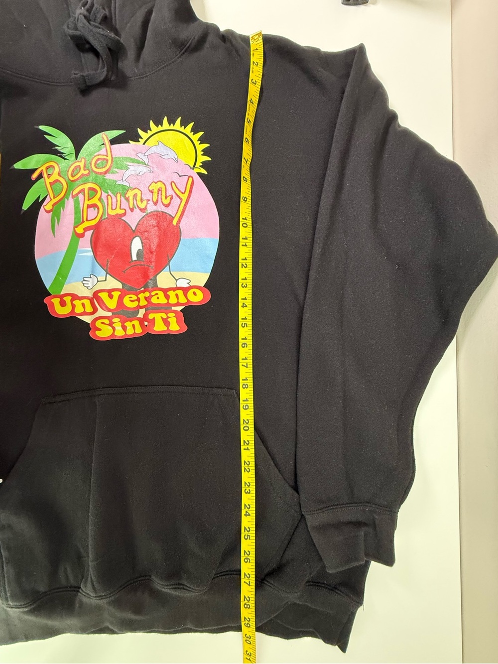 Bad Bunny Un Verano Sin Ti Graphic Hoodie Black 2XL - Picture 9 of 10